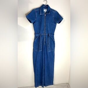 Reformation 🍁 Blue Denim Jumpsuit